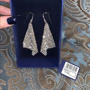 Swarovski crystal dangling earrings